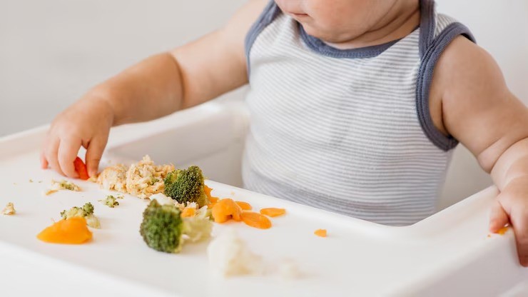 speech delay anak, tekstur makanan untuk bicara anak, stimulasi wicara bayi, makanan anak terlambat bicara, tips ibu muda, makanan untuk perkembangan otot mulut, cara bantu anak lancar bicara